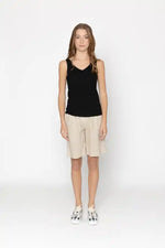 Two by Two Varia Top in Black