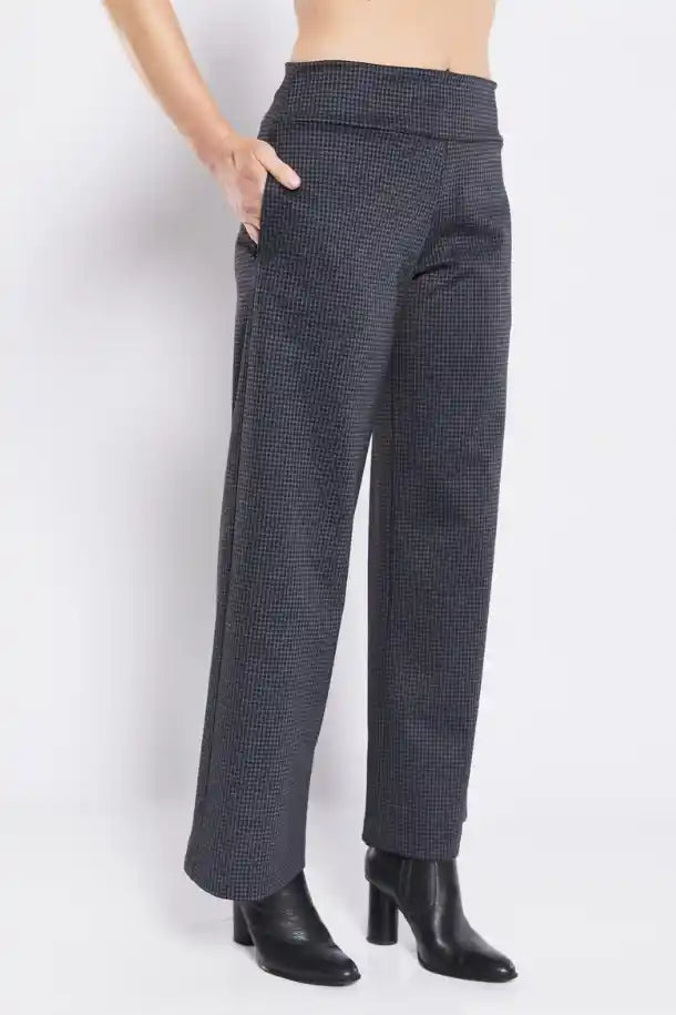 Philosophy Chappell Full Length Pocket Pant in Blue Check