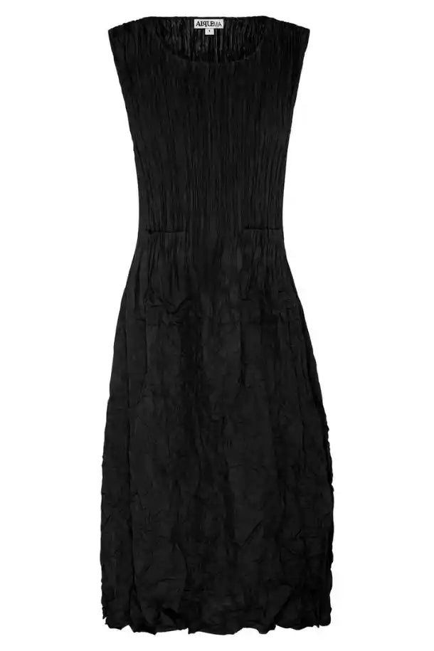 Alquema Smash Pocket Dress in Black