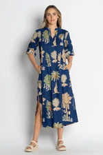 Lulalife Amrita Midi in Navy