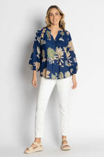 Lulalife Amrita Shirt in Navy