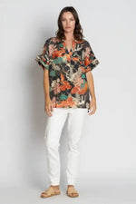 Lulasoul Hoshino Top in Japanese Pattern