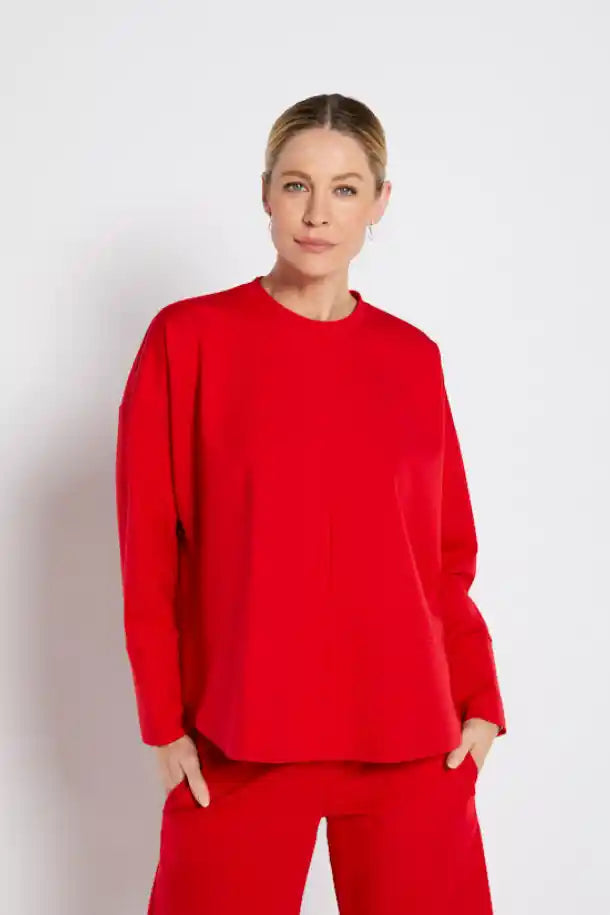 Philosophy Stacy Ponte Top in Red