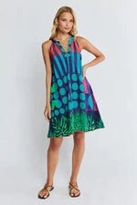 Lulalife Rhea Sundress in Navy