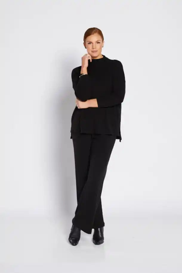 Philosophy Toronto Long Sleeve Turtleneck Tunic in Black